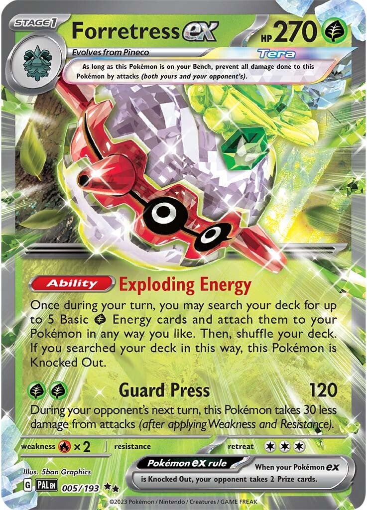 Forretress ex (005/193) [Scarlet & Violet: Paldea Evolved] | Infinity Cards & Collectibles