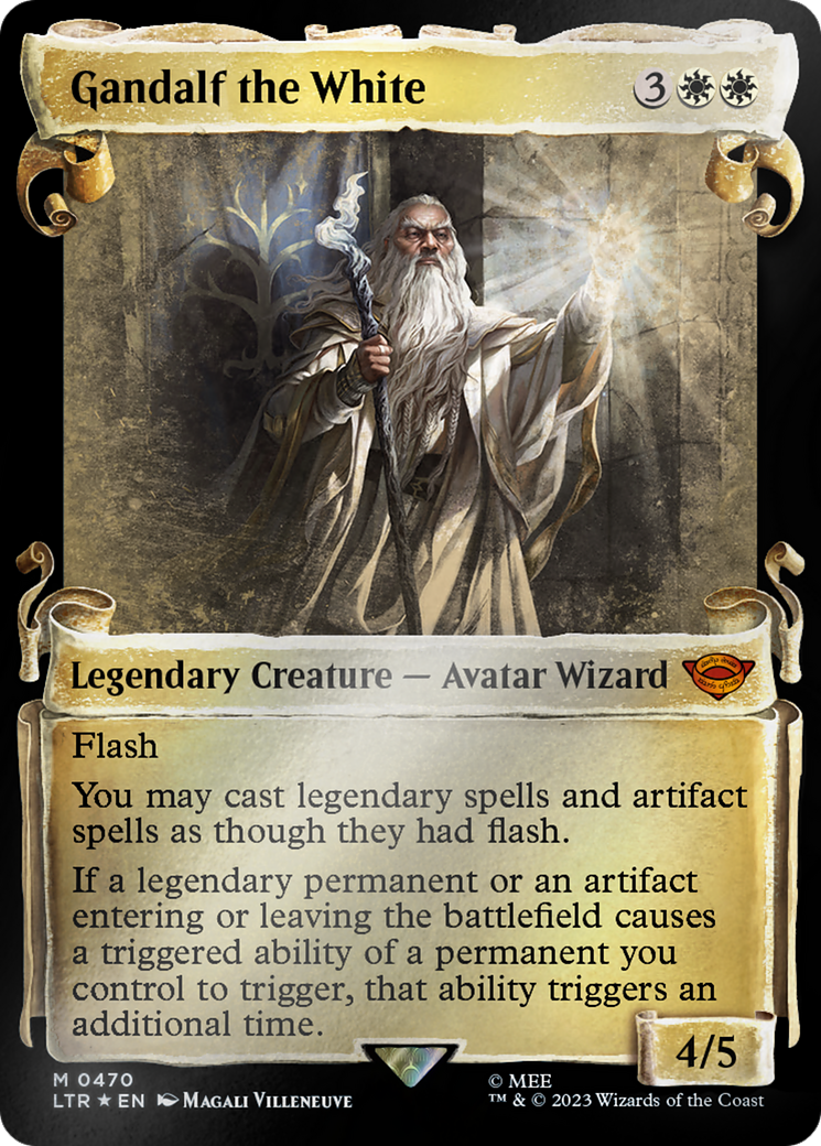 Gandalf the White [The Lord of the Rings: Tales of Middle-Earth Showcase Scrolls] | Infinity Cards & Collectibles