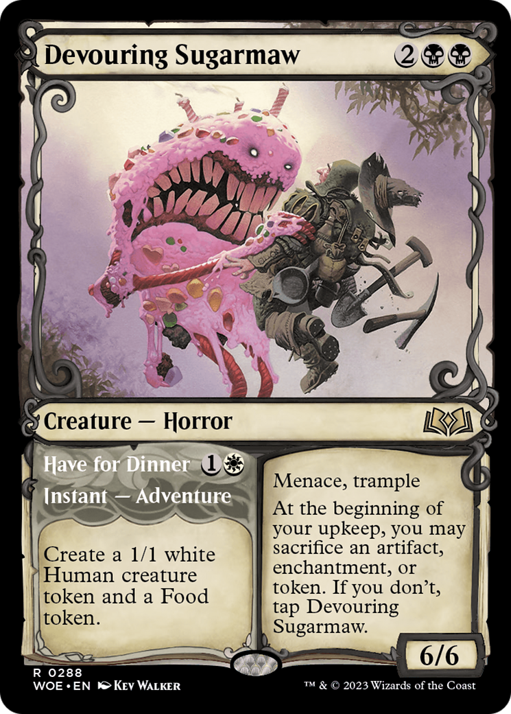 Devouring Sugarmaw // Have For Dinner (Showcase) [Wilds of Eldraine] | Infinity Cards & Collectibles