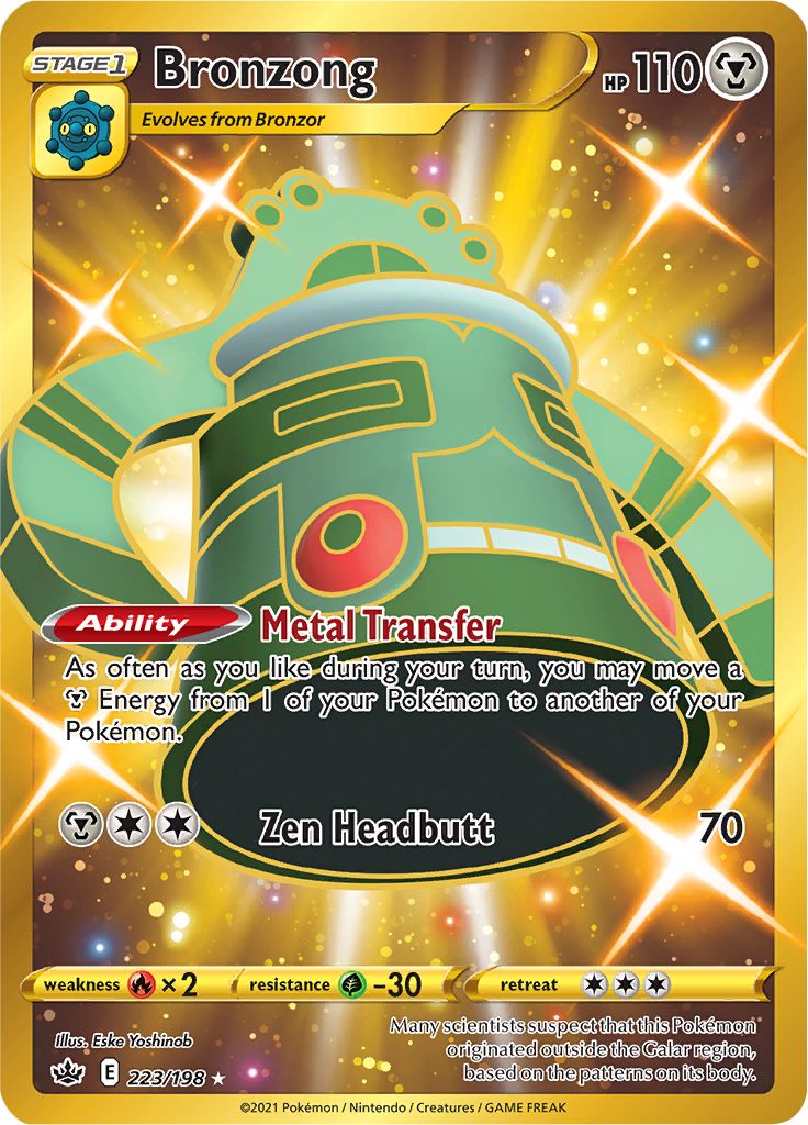 Bronzong (223/198) [Sword & Shield: Chilling Reign] | Infinity Cards & Collectibles