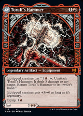 Toralf, God of Fury // Toralf's Hammer (Showcase) [Kaldheim] | Infinity Cards & Collectibles