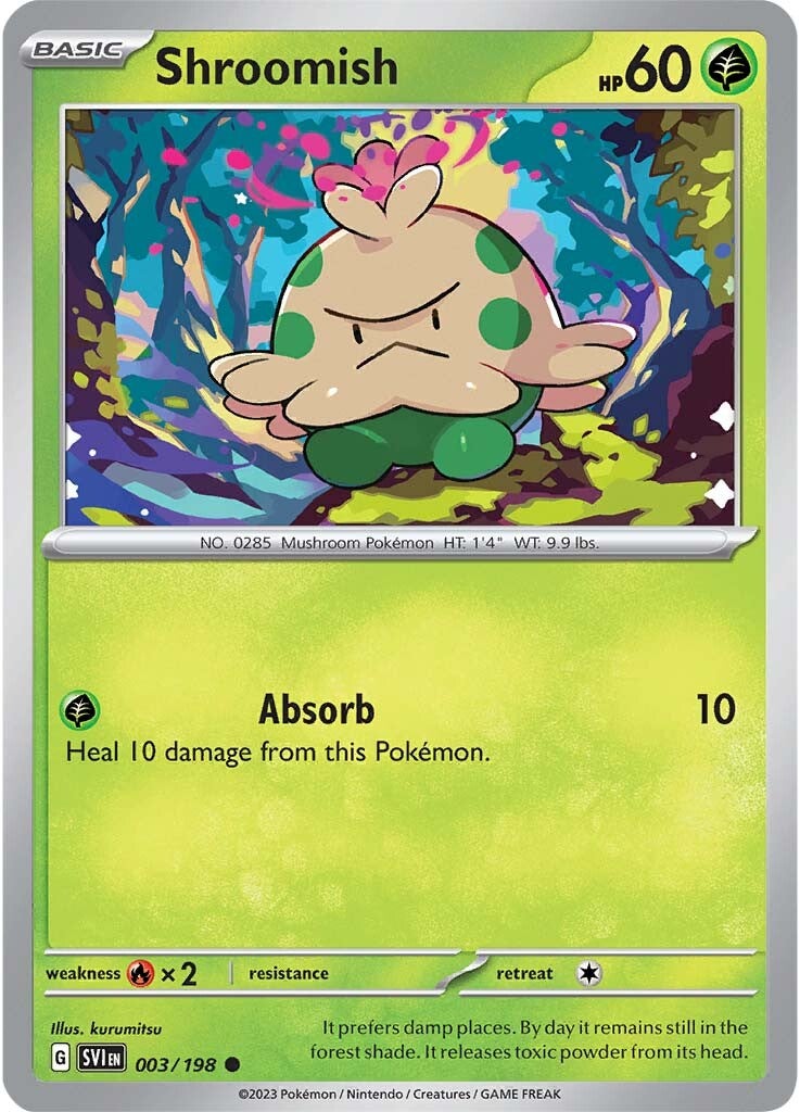 Shroomish (003/198) [Scarlet & Violet: Base Set] | Infinity Cards & Collectibles
