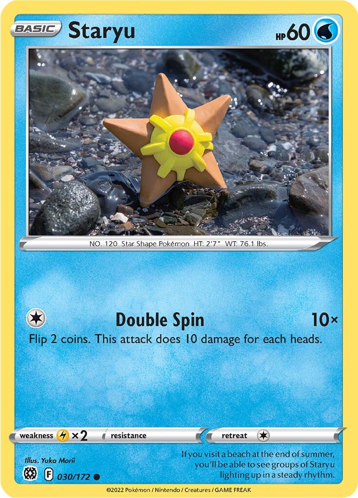 Staryu (030/172) [Sword & Shield: Brilliant Stars] | Infinity Cards & Collectibles