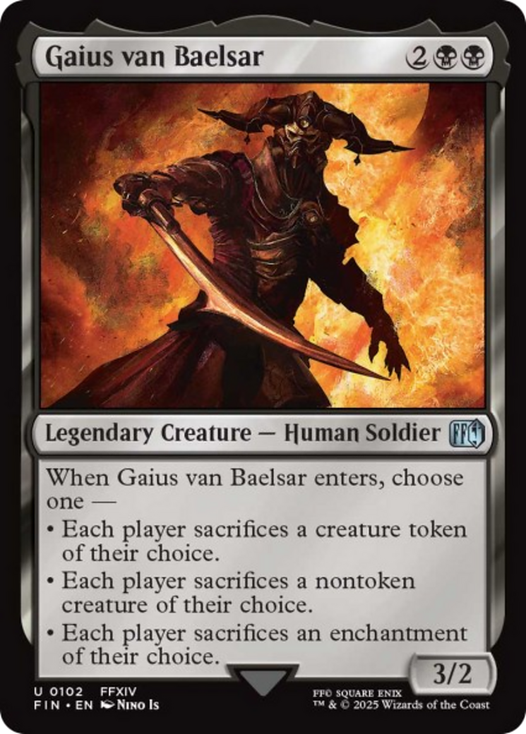 Gaius van Baelsar [FINAL FANTASY] | Infinity Cards & Collectibles
