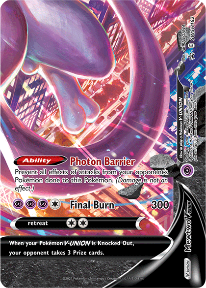 Mewtwo V-Union (SWSH162) [Sword & Shield: Black Star Promos] | Infinity Cards & Collectibles