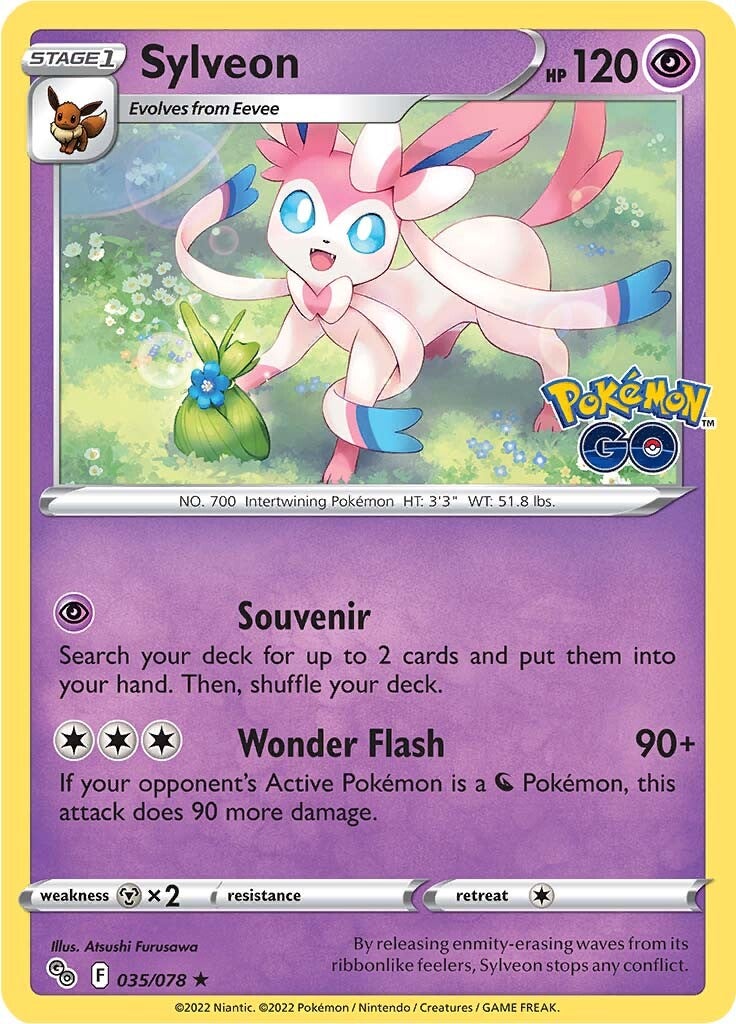 Sylveon (035/078) [Pokémon GO] | Infinity Cards & Collectibles