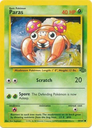 Paras (59/64) [Jungle Unlimited] | Infinity Cards & Collectibles