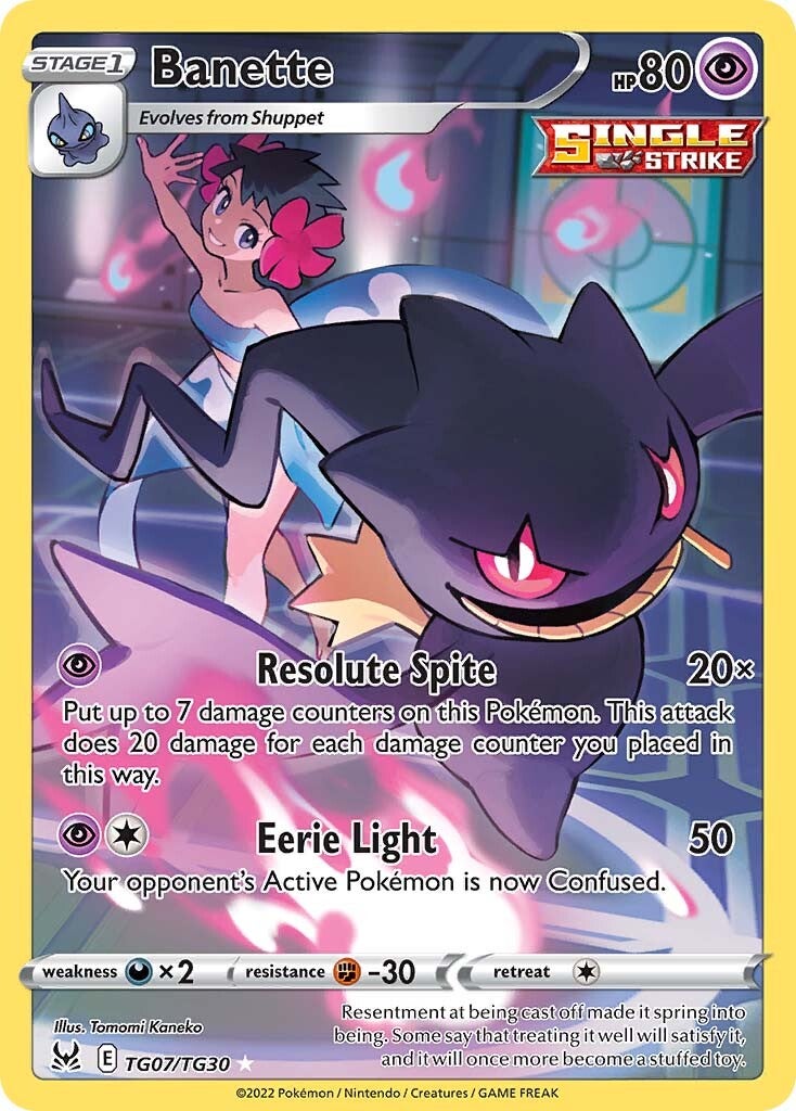 Banette (TG07/TG30) [Sword & Shield: Lost Origin] | Infinity Cards & Collectibles