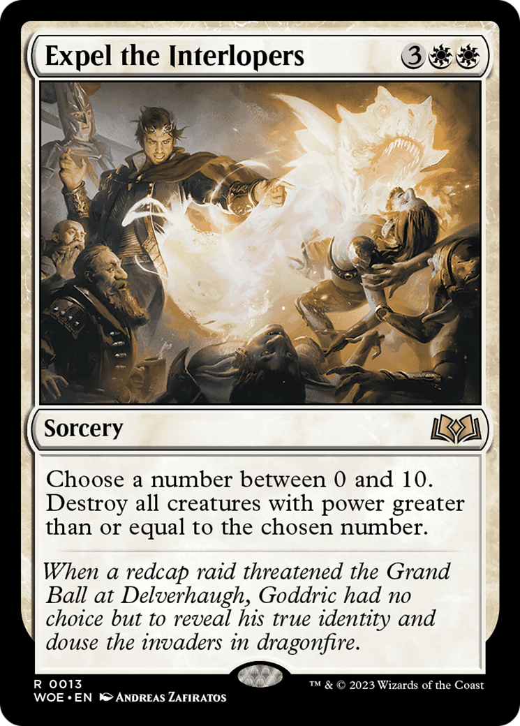 Expel the Interlopers [Wilds of Eldraine] | Infinity Cards & Collectibles