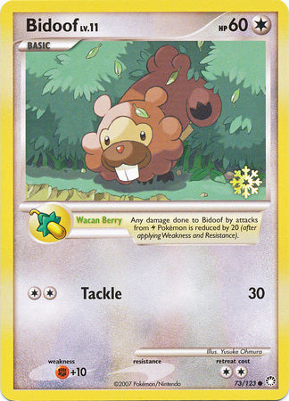 Bidoof (73/123) [Countdown Calendar Promos] | Infinity Cards & Collectibles