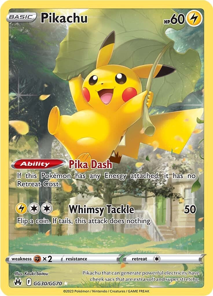 Pikachu (GG30/GG70) [Sword & Shield: Crown Zenith] | Infinity Cards & Collectibles