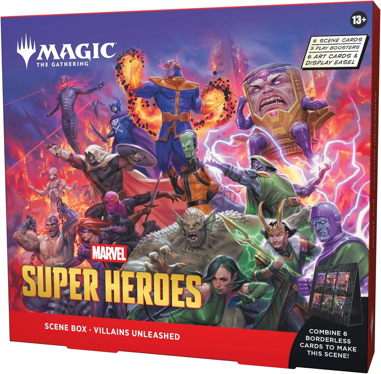 MTG - Marvel Super Heroes - Scene Box - Villains Unleashed *PREORDER*