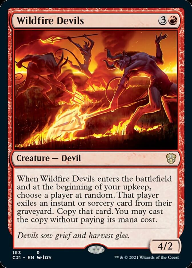 Wildfire Devils [Commander 2021] | Infinity Cards & Collectibles