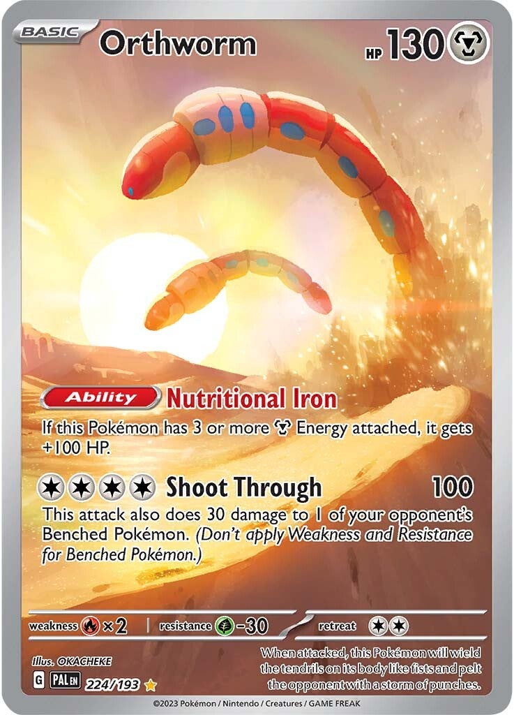 Orthworm (224/193) [Scarlet & Violet: Paldea Evolved] | Infinity Cards & Collectibles
