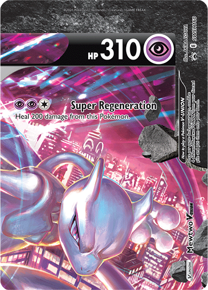 Mewtwo V-Union (SWSH160) [Sword & Shield: Black Star Promos] | Infinity Cards & Collectibles