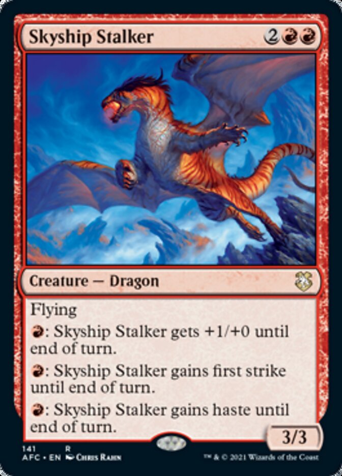 Skyship Stalker [Dungeons & Dragons: Adventures in the Forgotten Realms Commander] | Infinity Cards & Collectibles