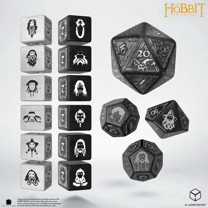 Q-Workshop - TCG Dice Set - The Hobbit - Umbral Hollow