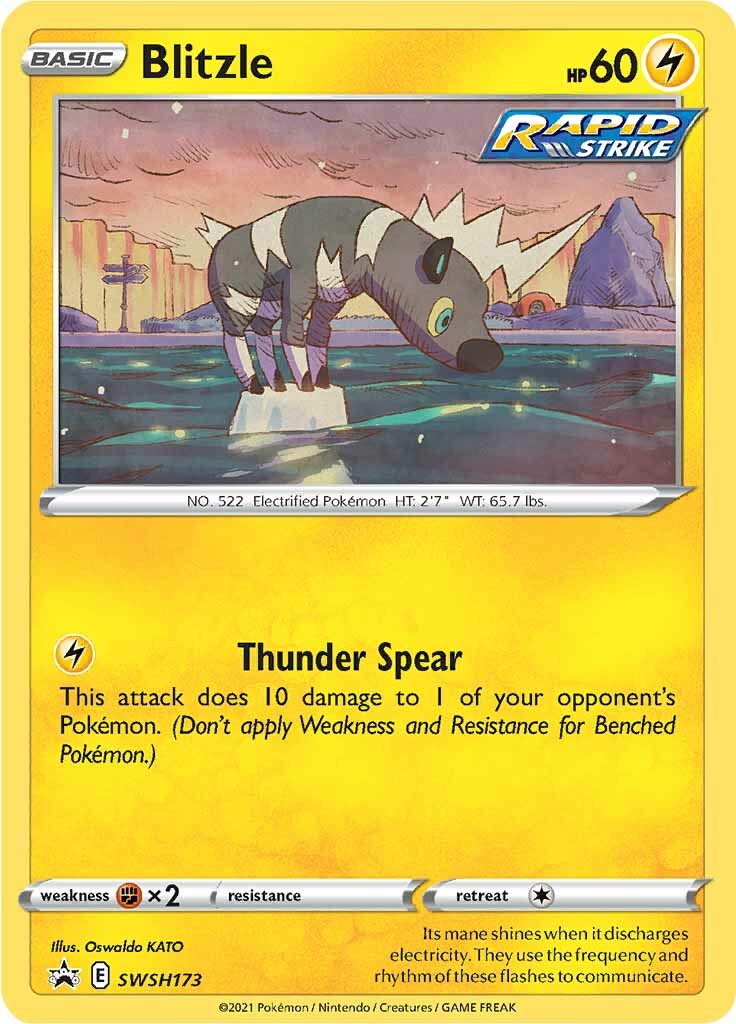 Blitzle (SWSH173) [Sword & Shield: Black Star Promos] | Infinity Cards & Collectibles