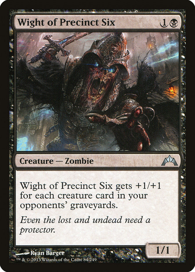 Wight of Precinct Six [Gatecrash] | Infinity Cards & Collectibles