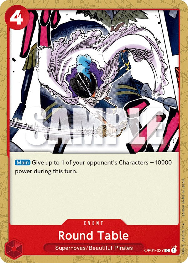 Round Table [Romance Dawn] | Infinity Cards & Collectibles