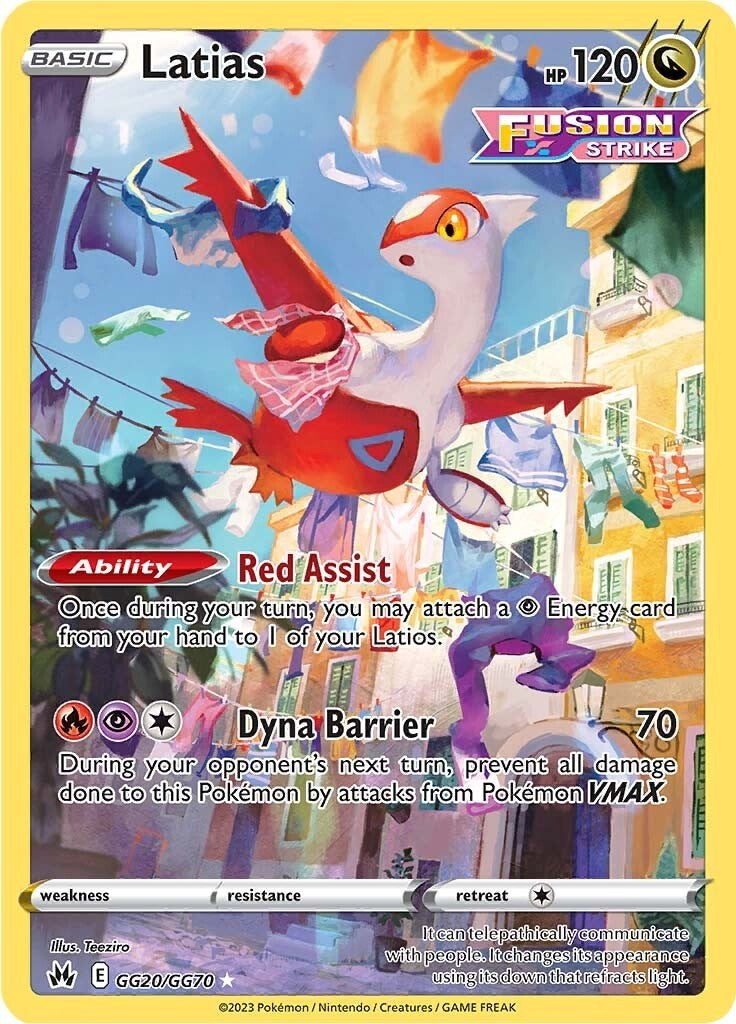 Latias (GG20/GG70) [Sword & Shield: Crown Zenith] | Infinity Cards & Collectibles