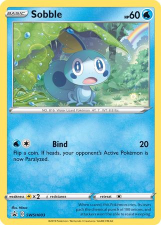 Sobble (SWSH003) [Sword & Shield: Black Star Promos] | Infinity Cards & Collectibles