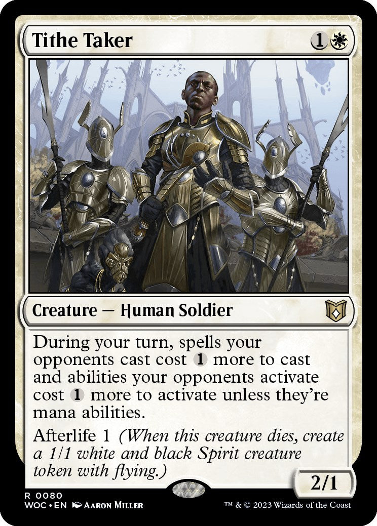 Tithe Taker [Wilds of Eldraine Commander] | Infinity Cards & Collectibles