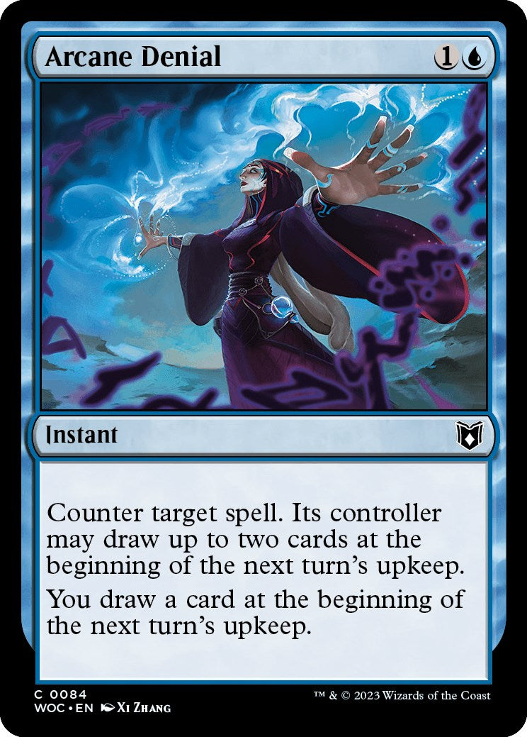 Arcane Denial [Wilds of Eldraine Commander] | Infinity Cards & Collectibles