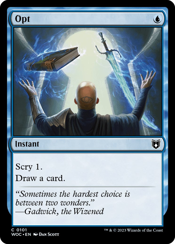 Opt [Wilds of Eldraine Commander] | Infinity Cards & Collectibles