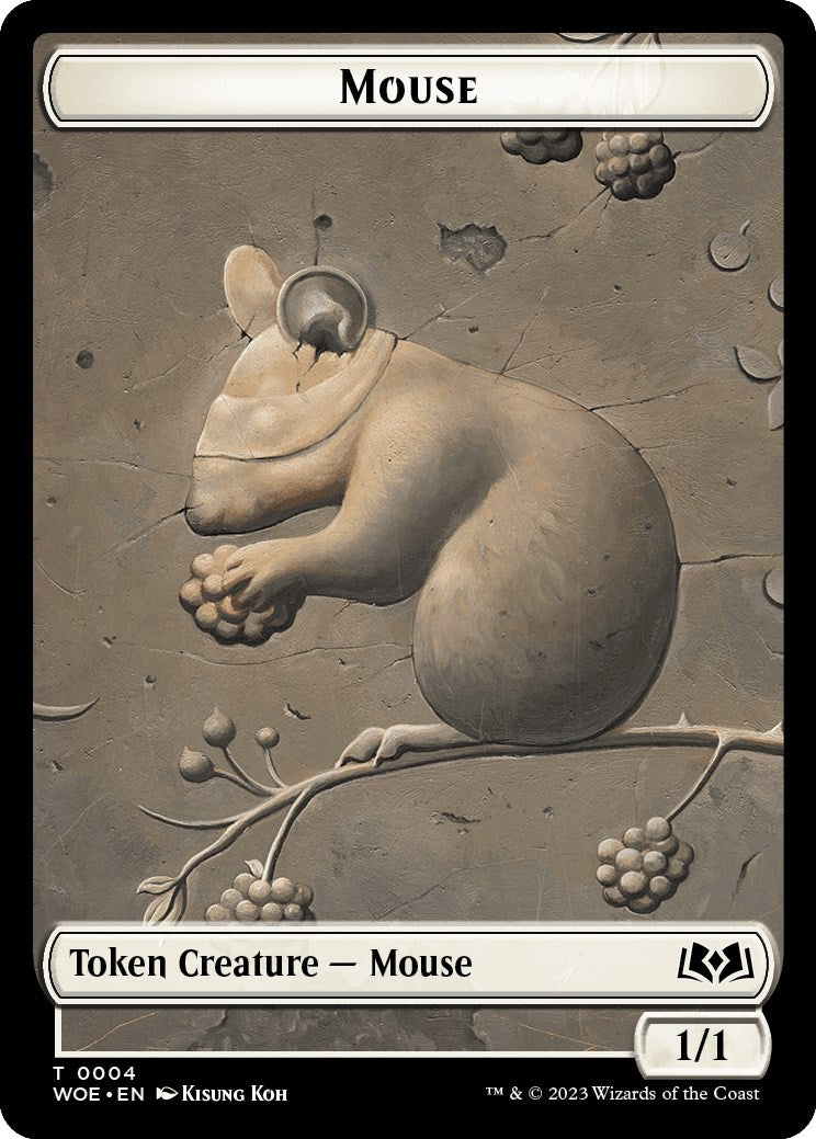 Mouse Token [Wilds of Eldraine Tokens] | Infinity Cards & Collectibles