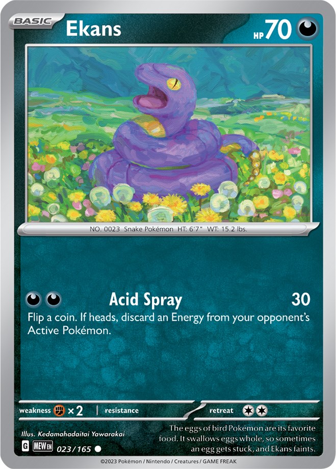 Ekans (023/165) [Scarlet & Violet 151] | Infinity Cards & Collectibles