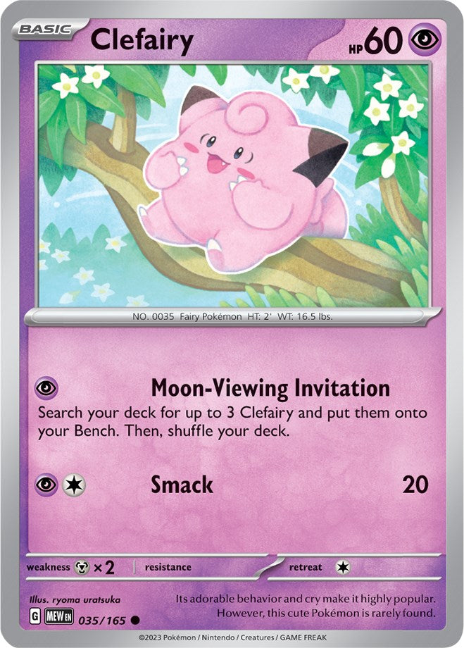 Clefairy (035/165) [Scarlet & Violet 151] | Infinity Cards & Collectibles