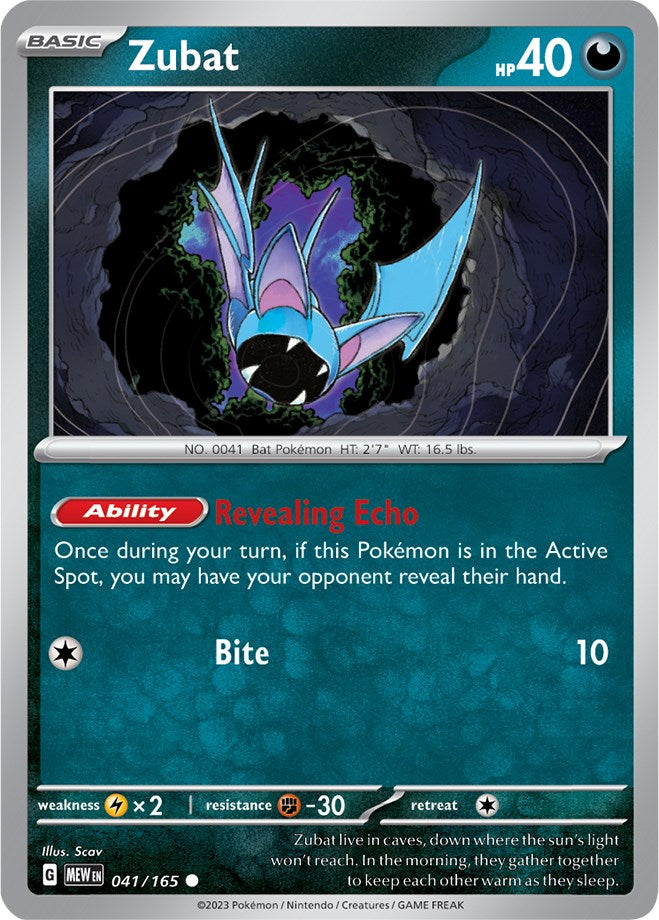 Zubat (041/165) [Scarlet & Violet 151] | Infinity Cards & Collectibles