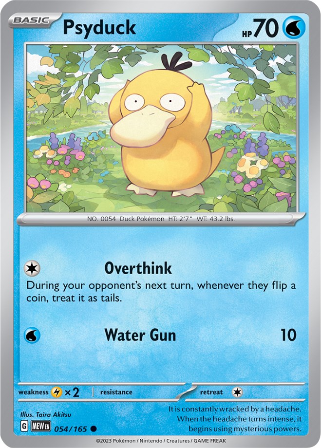Psyduck (054/165) [Scarlet & Violet 151] | Infinity Cards & Collectibles