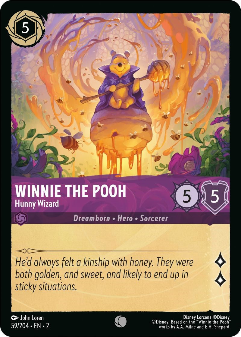 Winnie the Pooh - Hunny Wizard (59/204) [Rise of the Floodborn] | Infinity Cards & Collectibles