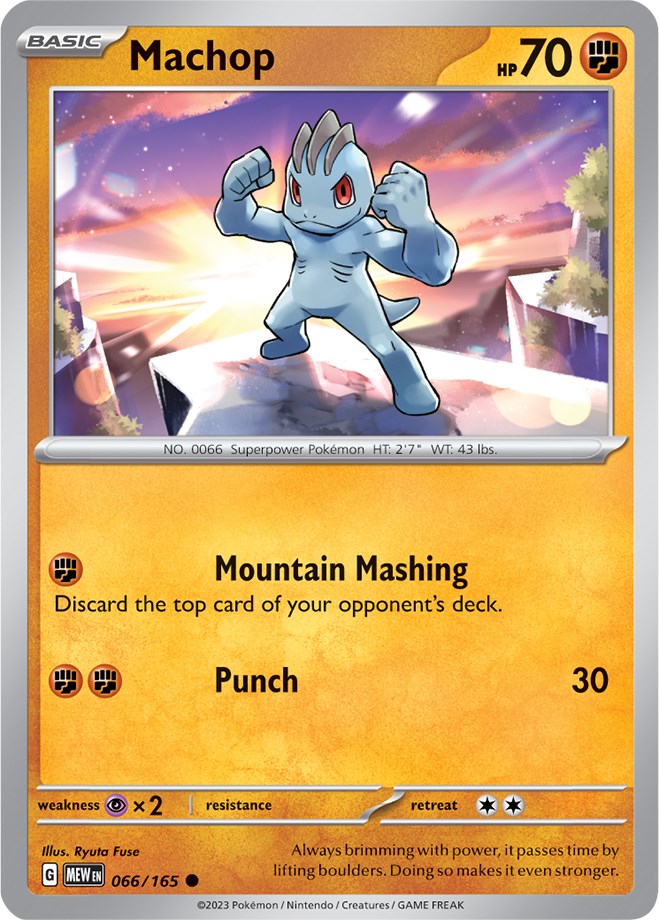 Machop (066/165) [Scarlet & Violet 151] | Infinity Cards & Collectibles