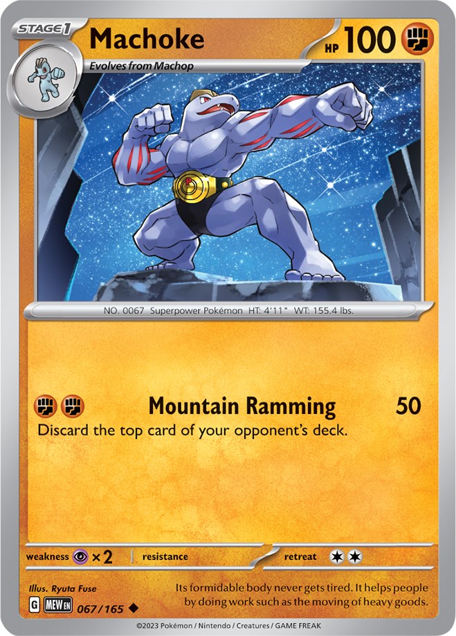 Machoke (067/165) [Scarlet & Violet 151] | Infinity Cards & Collectibles