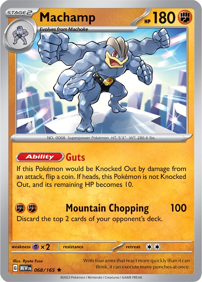 Machamp (068/165) [Scarlet & Violet 151] | Infinity Cards & Collectibles