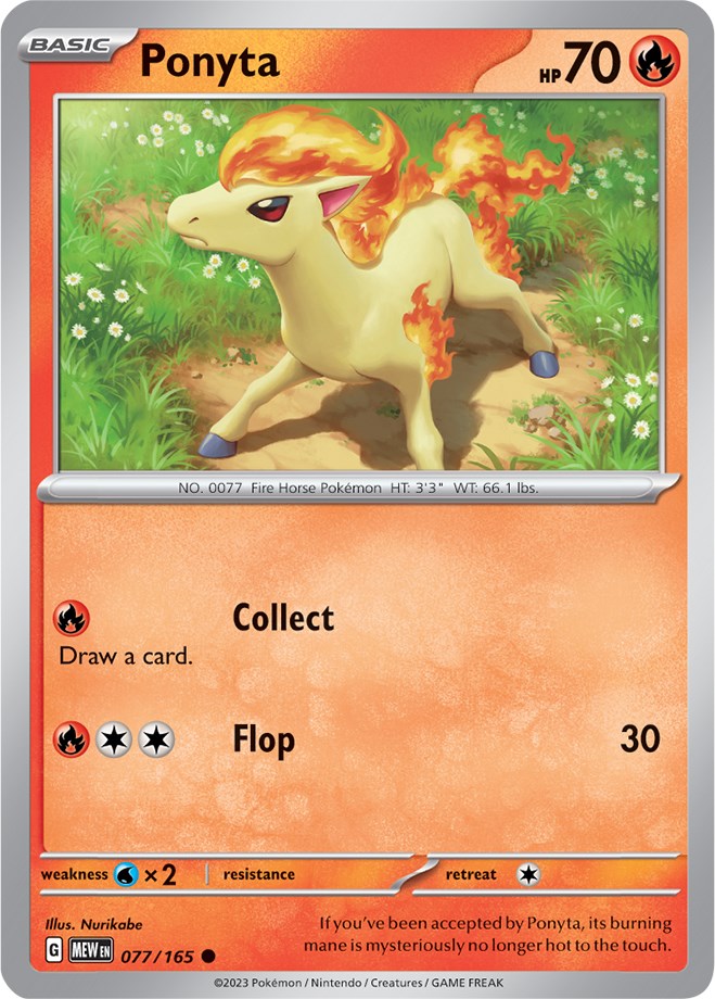 Ponyta (077/165) [Scarlet & Violet 151] | Infinity Cards & Collectibles