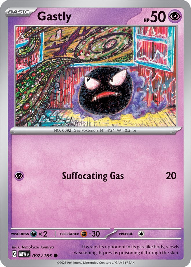 Gastly (092/165) [Scarlet & Violet 151] | Infinity Cards & Collectibles