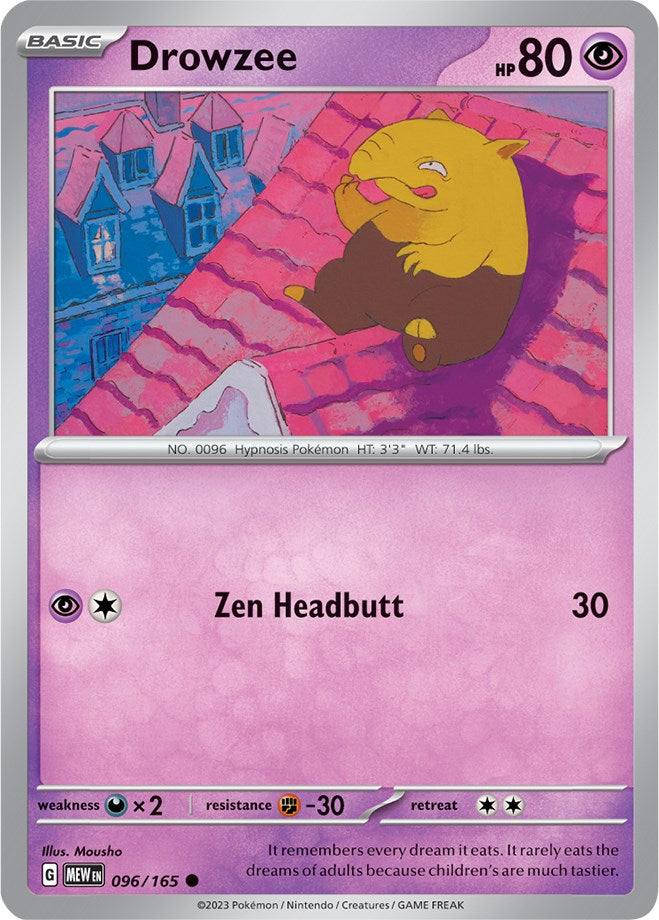 Drowzee (096/165) [Scarlet & Violet 151] | Infinity Cards & Collectibles