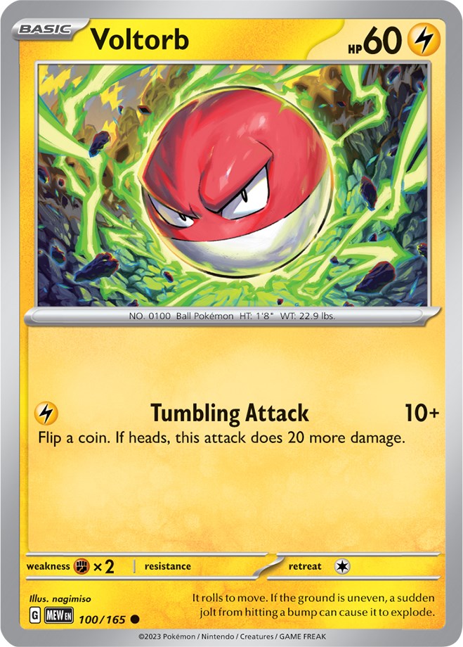 Voltorb (100/165) [Scarlet & Violet 151] | Infinity Cards & Collectibles
