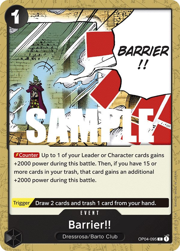 Barrier!! [Kingdoms of Intrigue] | Infinity Cards & Collectibles