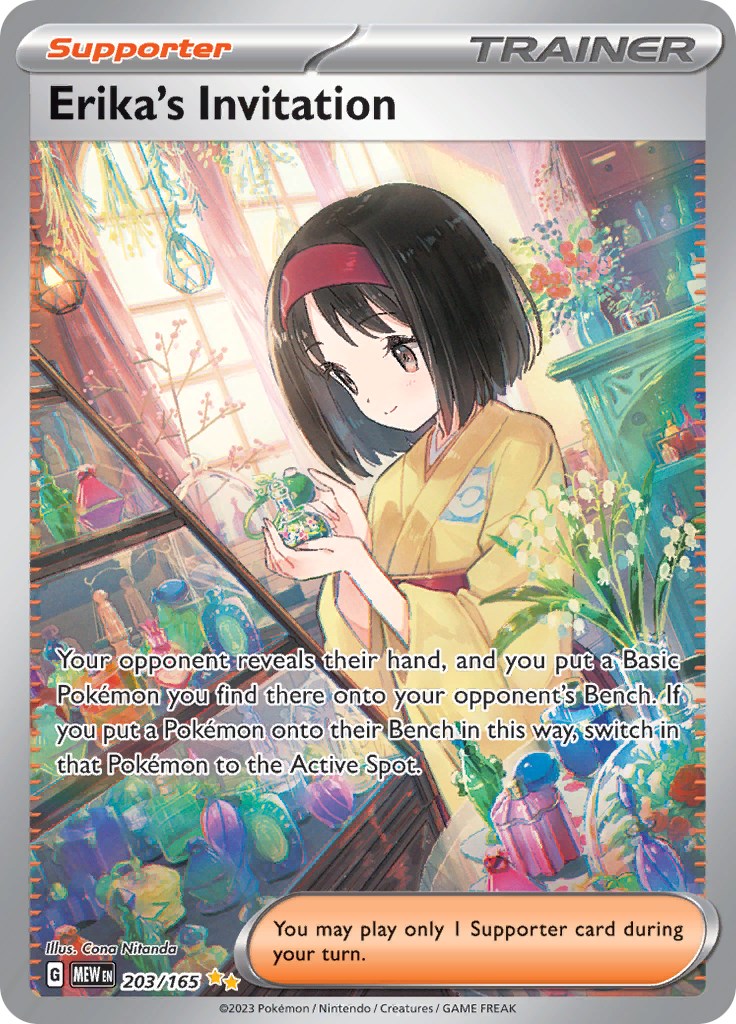 Erika's Invitation (203/165) [Scarlet & Violet 151] | Infinity Cards & Collectibles