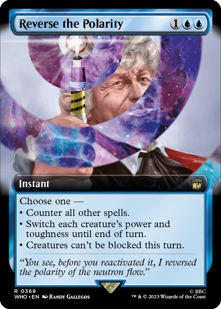 Reverse the Polarity (Extended Art) [Doctor Who] | Infinity Cards & Collectibles