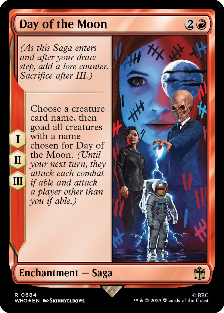 Day of the Moon (Surge Foil) [Doctor Who] | Infinity Cards & Collectibles