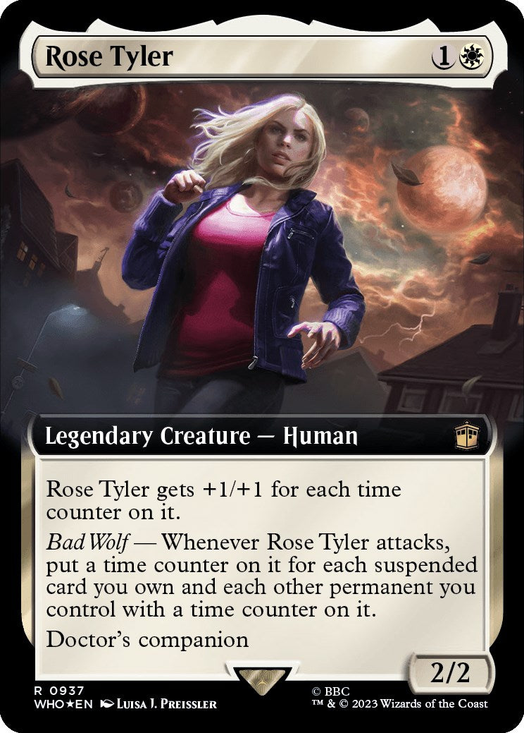 Rose Tyler (Extended Art) (Surge Foil) [Doctor Who] | Infinity Cards & Collectibles