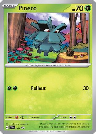 Pineco - SVP061 - Holo Promo