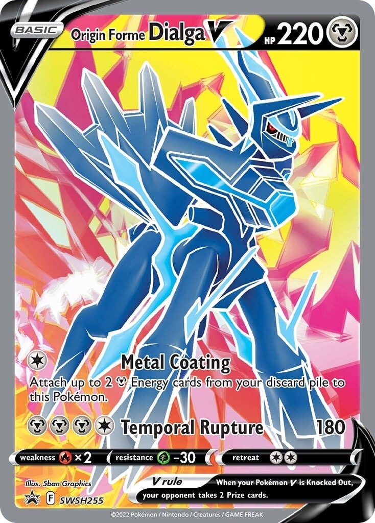 Origin Forme Dialga V (SWSH255) [Sword & Shield: Black Star Promos] | Infinity Cards & Collectibles