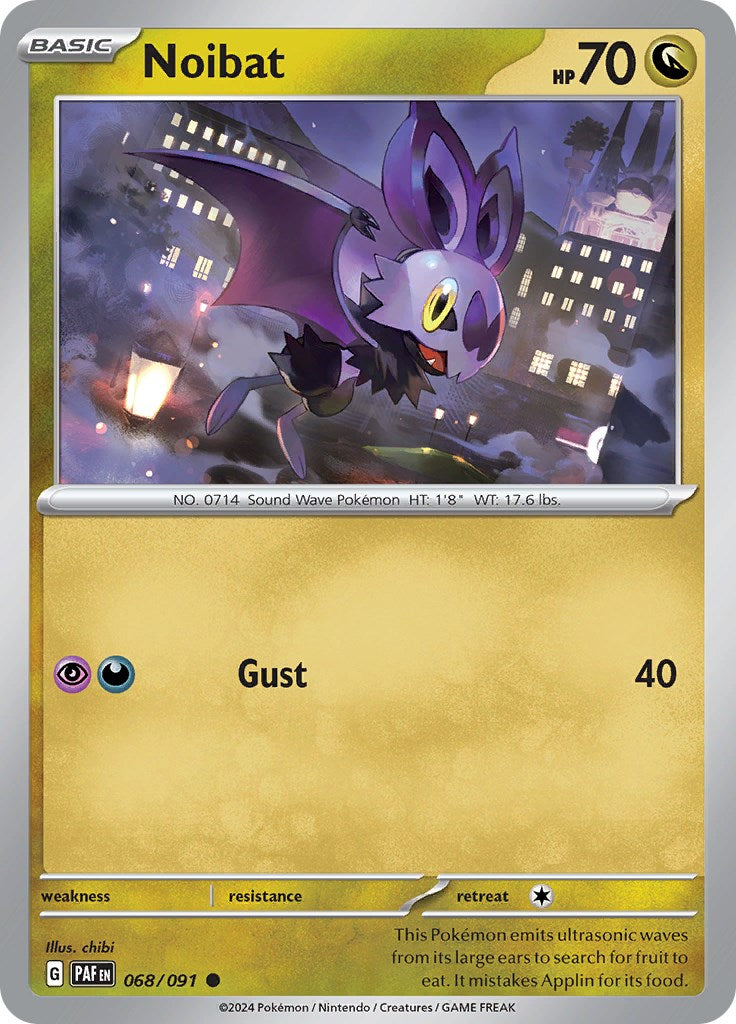 Noibat (068/091) [Scarlet & Violet: Paldean Fates] | Infinity Cards & Collectibles